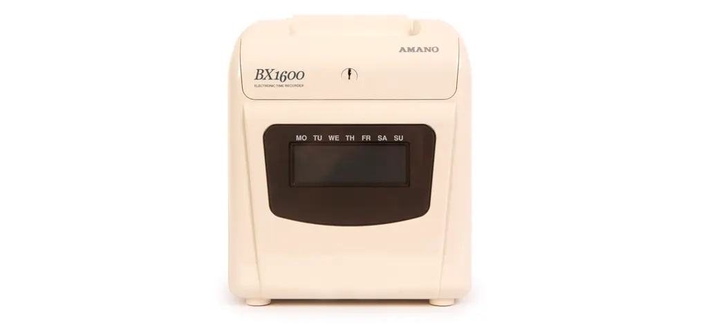 AMANO BX1600 - Horodateur électronique