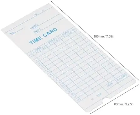 MAX ER-M TIME CARD 240 (Boite de cartes de pointage 100 pcs)