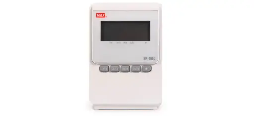 Pointeuse MAX ER-1600 - Horodateur électronique automatique (avec totalisateur)
